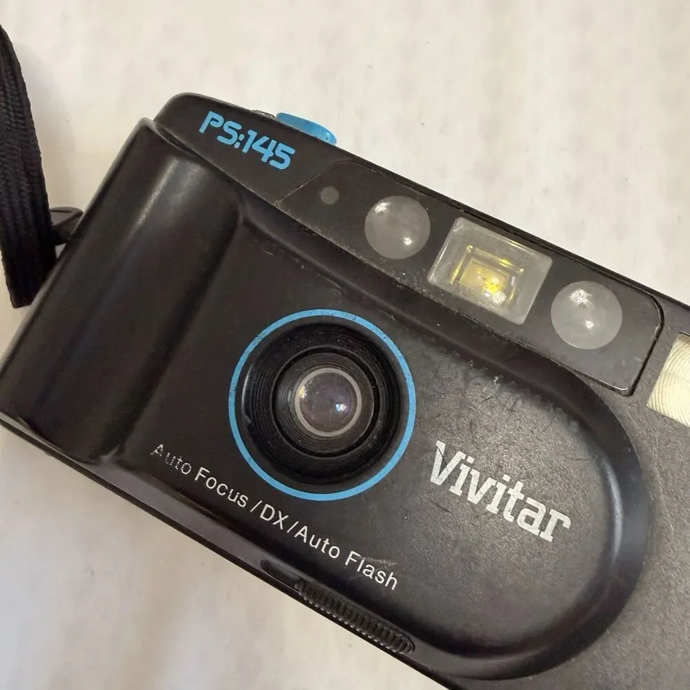 Vivitar PS:145 35mm Point & Shoot Autofocus DX Built-In Flash Auto Exposure